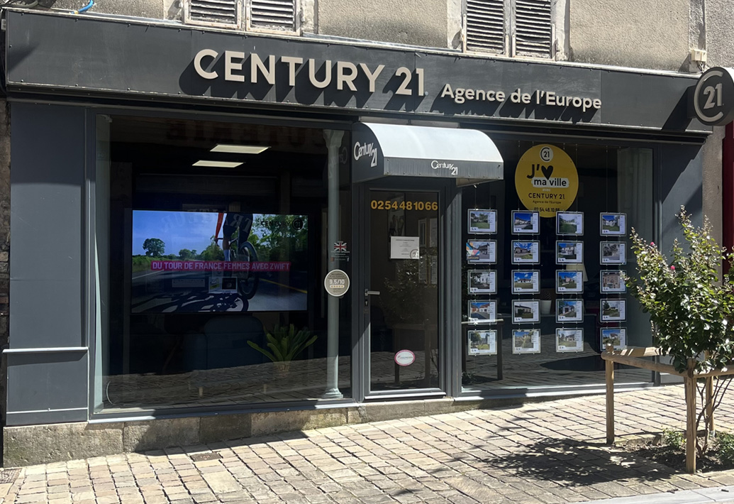 Agence immobilière CENTURY 21 Agence de l'Europe, 36400 LA CHATRE