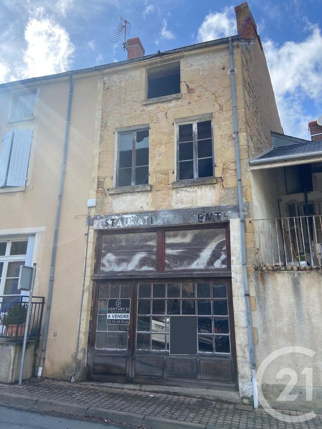 maison à vendre - 2 pièces - 60.0 m2 - LA CHATRE - 36 - CENTRE - Century 21 Agence De L'Europe maison à vendre - 2 pièces - 60.0 m2 - LA CHATRE - 36 - CENTRE - Century 21 Agence De L'Europe