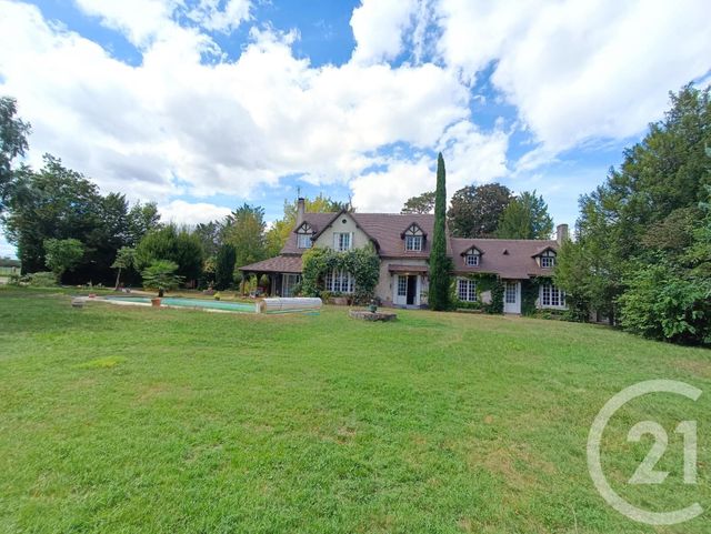 maison à vendre - 9 pièces - 287.5 m2 - MONTGIVRAY - 36 - CENTRE - Century 21 Agence De L'Europe